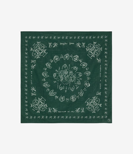 Polar Skate Co Bandana Dark Green