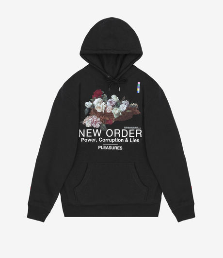 Pleasures x New Order Power Premium Hoodie Black