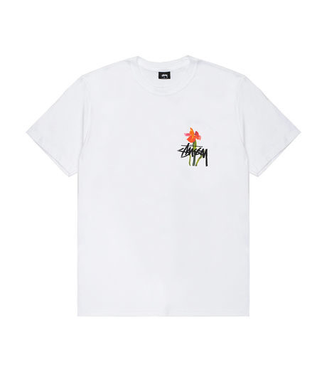Stussy Water Flowers Tee White