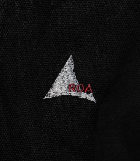 ROA Ash Canvas Jacket Washed Black