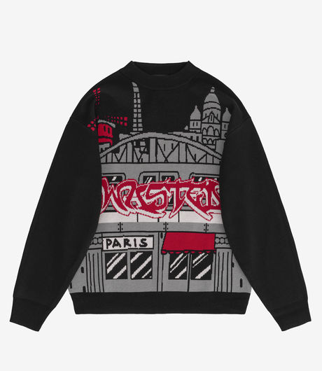 Wasted Paris Barbes Sweater Black