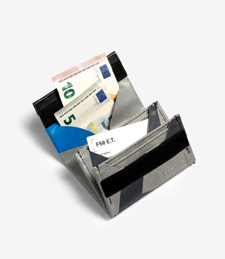 Freitag F50 E.T. Small Wallet Grey/Blue