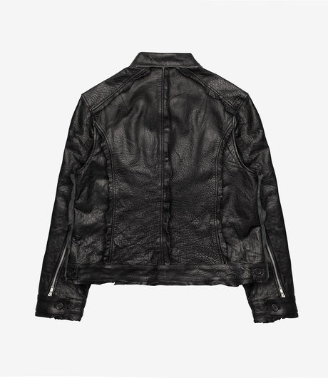Racer Worldwide Sundried Leather Jacket Black