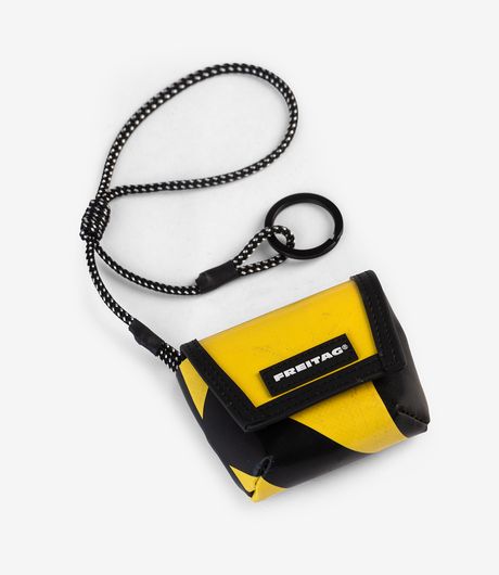 Freitag F213 Mini Messenger Key Holder Yellow/Black
