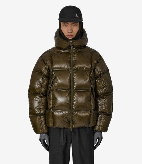 ROA Cube 650 Fill Power Down Jacket Dark Green