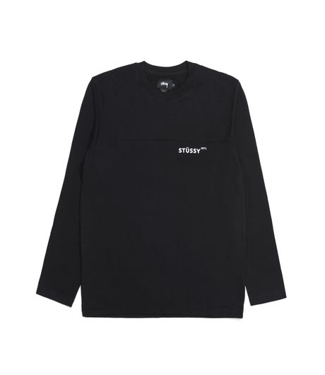 Stussy Panel Crew Jersey Black