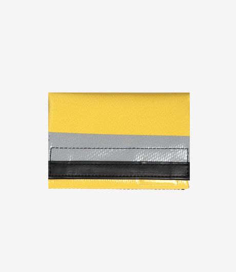 Freitag F51 Dallas Medium Wallet Yellow/Grey 2