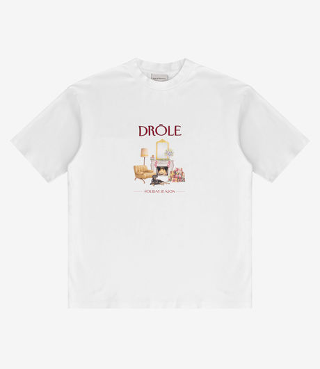 Drôle de Monsieur Le T-Shirt Holiday Season White