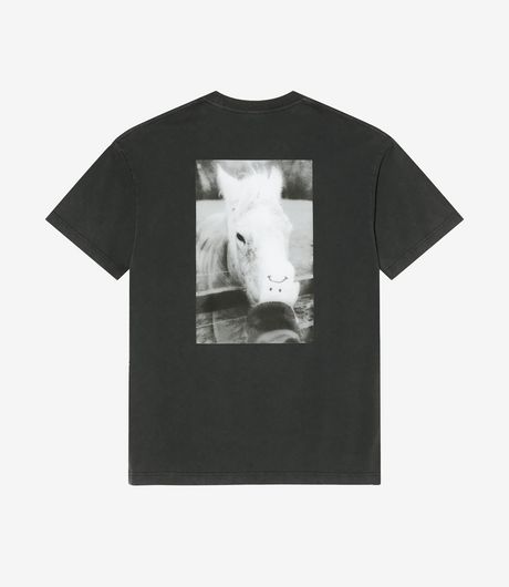 Polar Skate Co Horse Hand Tee Silver Black