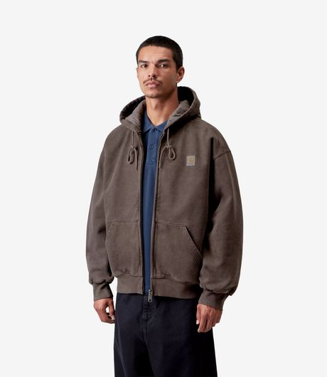Carhartt WIP Hooded Vista Jacket Tobacco Garment Dyed