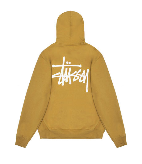 Stussy Basic Hood Khaki