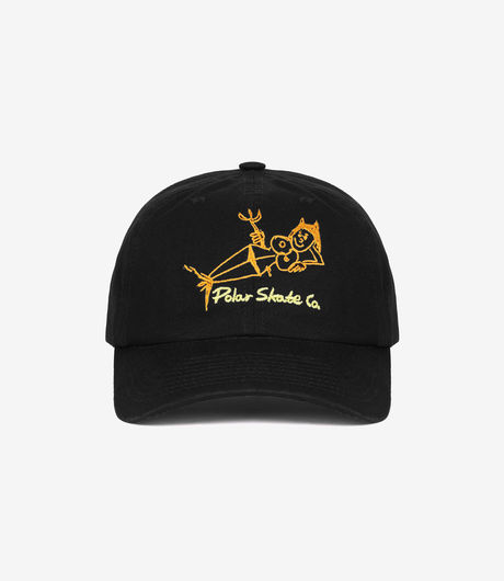 Polar Skate Co Devil Woman Michael Cap Black