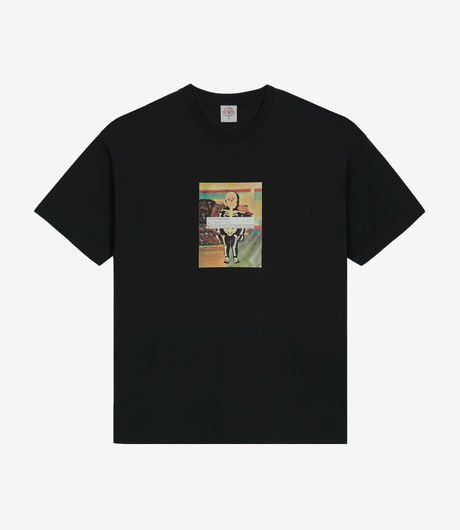 Polar Skate Co Skeleton Kid Tee Black