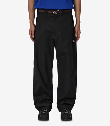 ROA Centipede Buckle Chino Pants Black