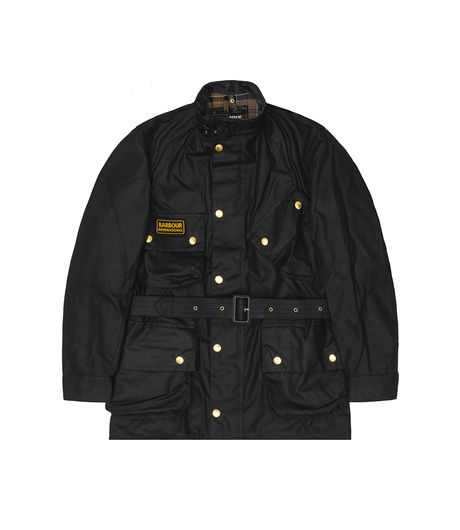 Barbour International Original Waxed Jacket Black