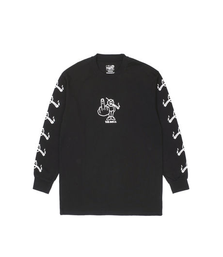 Polar Skate Co Angry Stoner Longsleeve Black