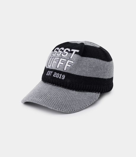 SSSTUFFF Knitted Cap Grey