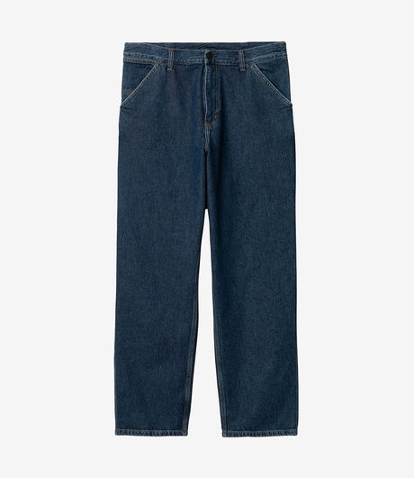 Carhartt WIP Single Knee Pant Smith Denim Blue Stone Washed