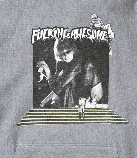 Fucking Awesome Portal Hoodie Grey