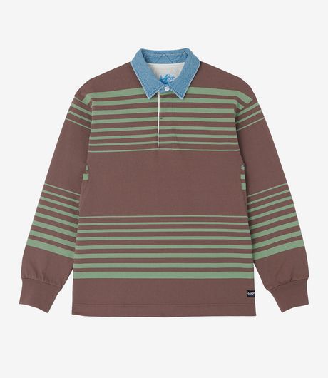 Gramicci Langdon Rugby Shirt Peppercorn