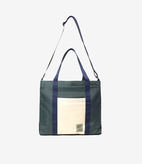 Topo Designs Mountain Essential Tote Forest/Bone White