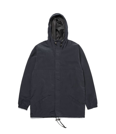 Grind London Hooded Mac Black