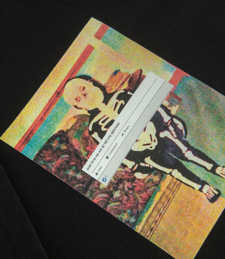 Polar Skate Co Skeleton Kid Tee Black