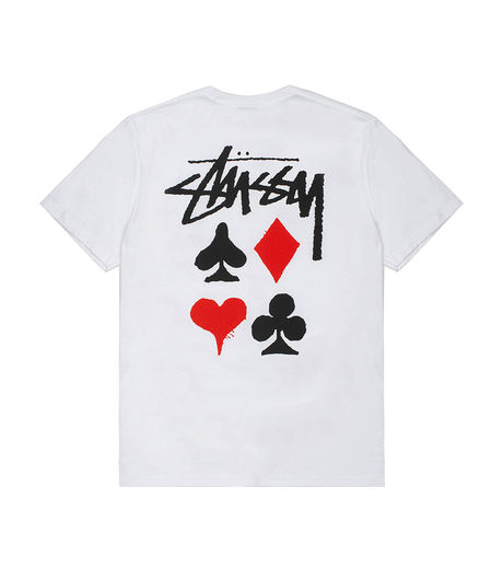 Stussy Full Deck 2 Tee White