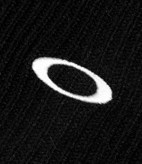 Oakley Ellipse Ribbed Beanie Blackout