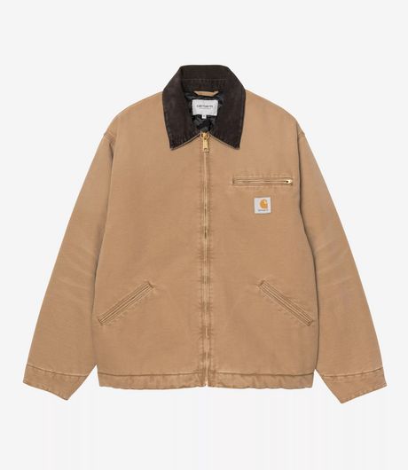 Carhartt WIP Detroit Jacket Dearborn Canvas Hamilton Brown/Hamilton Brown Stone Canvas