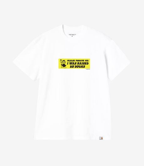 Carhartt WIP S/S Bumper Stickers T-Shirt White