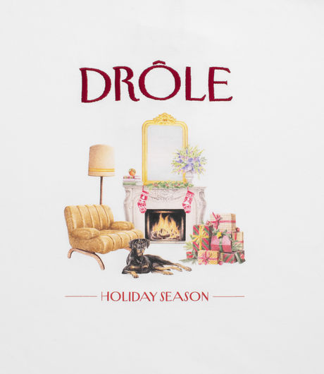 Drôle de Monsieur Le T-Shirt Holiday Season White