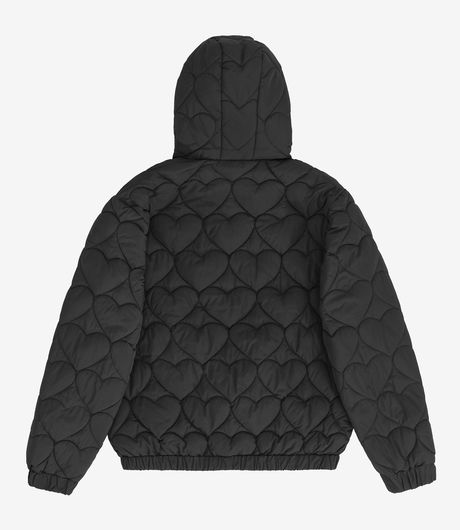 Arte Antwerp Joey Heart Puffer Jacket Black