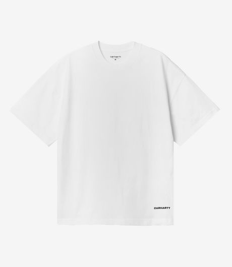 Carhartt WIP S/S Link Script T-Shirt White/Black
