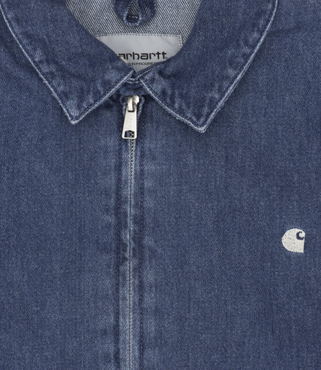 Carhartt Madison Jacket Blue/White Stone Wash