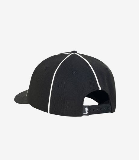 Stussy LP Piping Cap Black