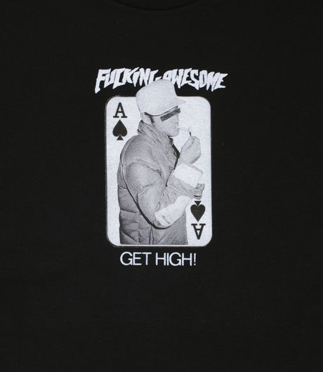 Fucking Awesome Get High Tee Black