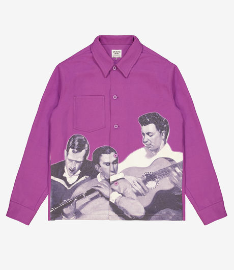 The Loose Company Jazzy Chore Jacket Purple