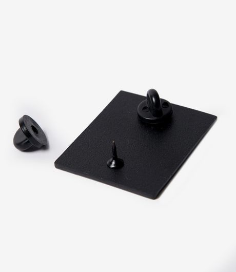 by Parra Dogface Enamel Pin Washed Magenta