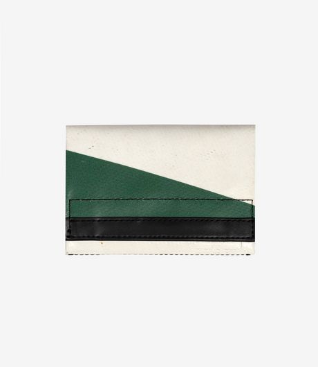 Freitag F51 Dallas Medium Wallet White/Green