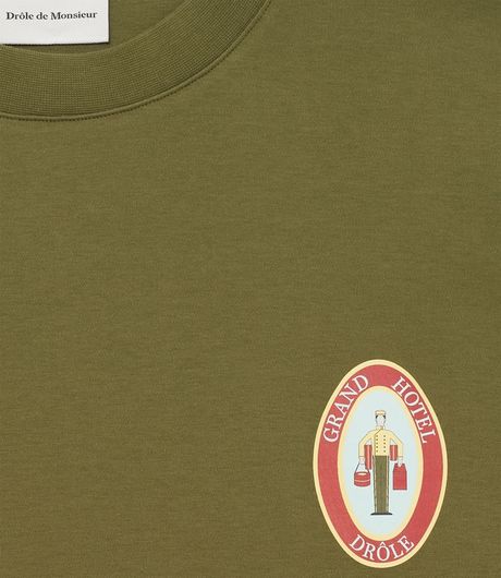 Drôle de Monsieur Le T-Shirt Groom Light Khaki