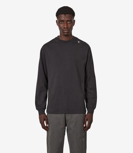 ROA Logo Long Sleeve Washed Black