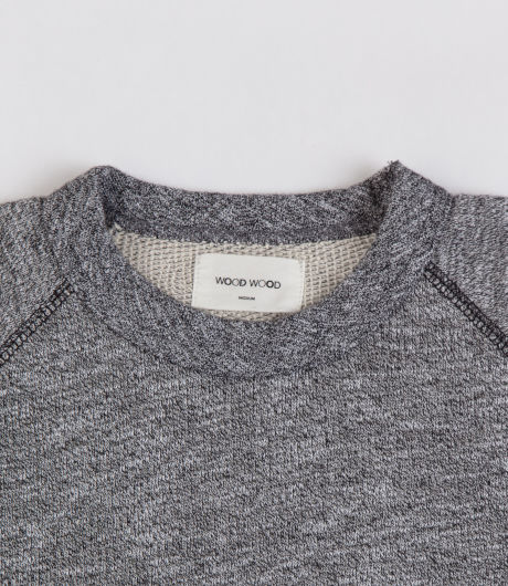 Wood Wood James Sweatshirt Black