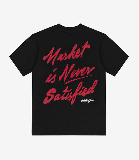 Market x Rolling Stones Never Satisfied T-Shirt Black