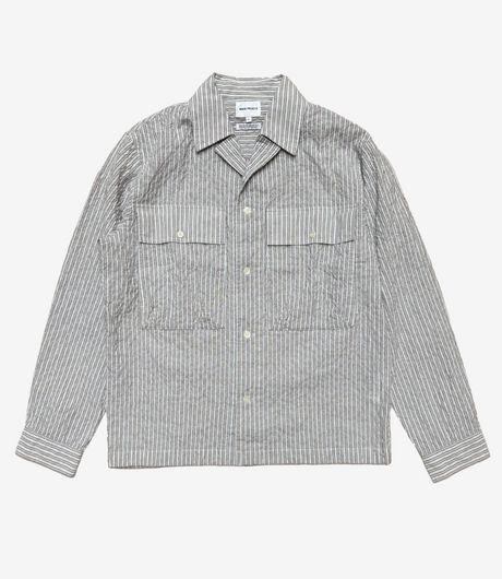 Norse Projects Mols Hunting Stripe Shirt Multi Stripe