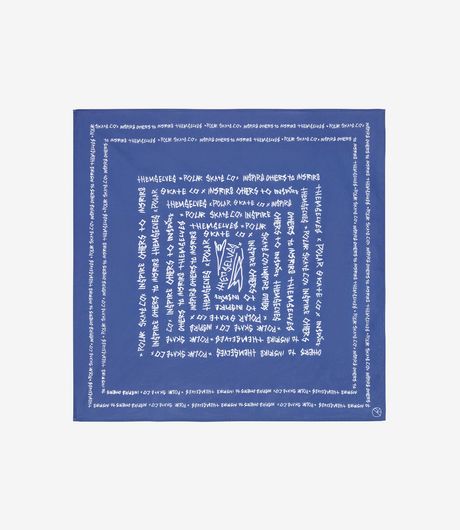 Polar Skate Co IOTIT Bandana Blue