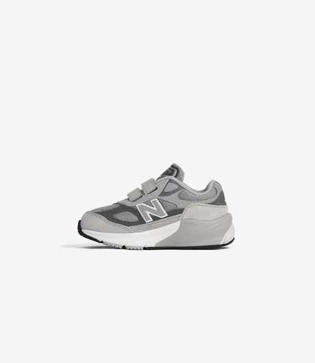 New Balance Kid IV990GL6 V6 Hoop and Loop Grey/Silver