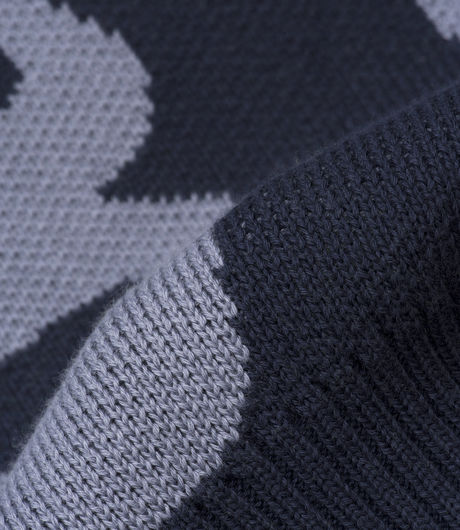 Polar Skate Co Art Knit Sweater Dark Blue/Dusty Blue