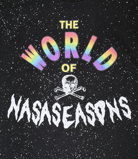 NASASEASONS World Of T-Shirt Black