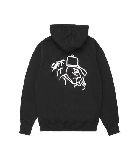 Polar Skate Co Angry Stoner Hoodie Black